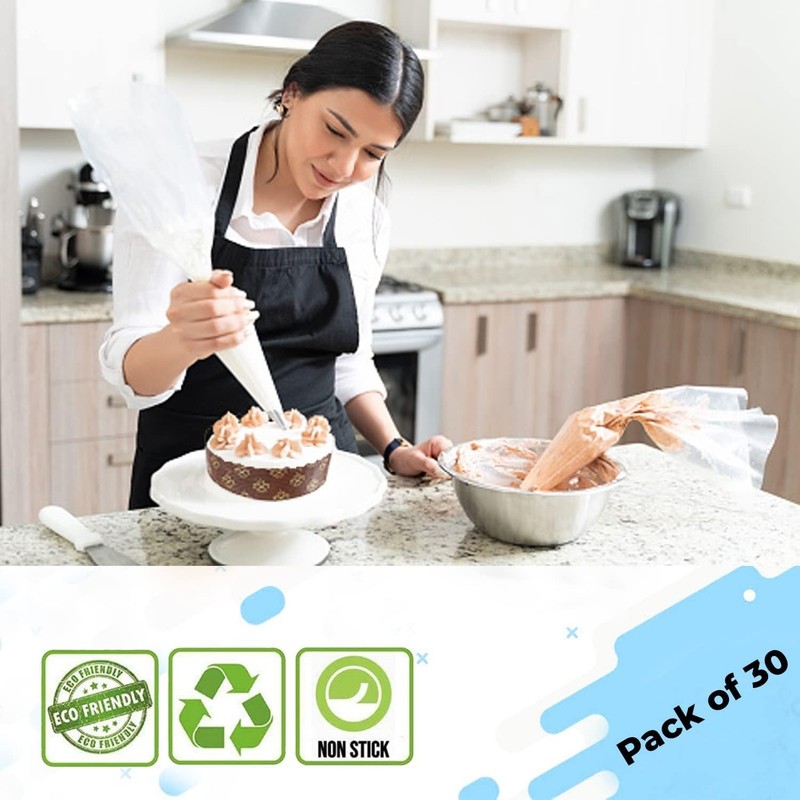 ANL’S PEEL LOUN Paper Baking Pans 30 Pcs - 4'' x 4'' x 1.2'' Inch gallery