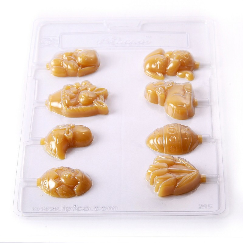 Easter Lollies Chocolate/Soap Mould – 8 Cavity