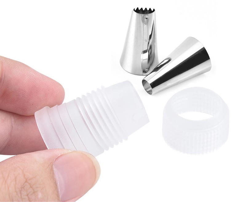 25 Pcs Icing Tip Icing Piping Nozzles Set Cupcake Cake Baking Decorating Kit Set gallery