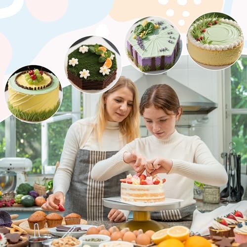 5 Pcs Grass Piping Tips for Cake Decorating, Stainless Steel Grass Icing Tips gallery