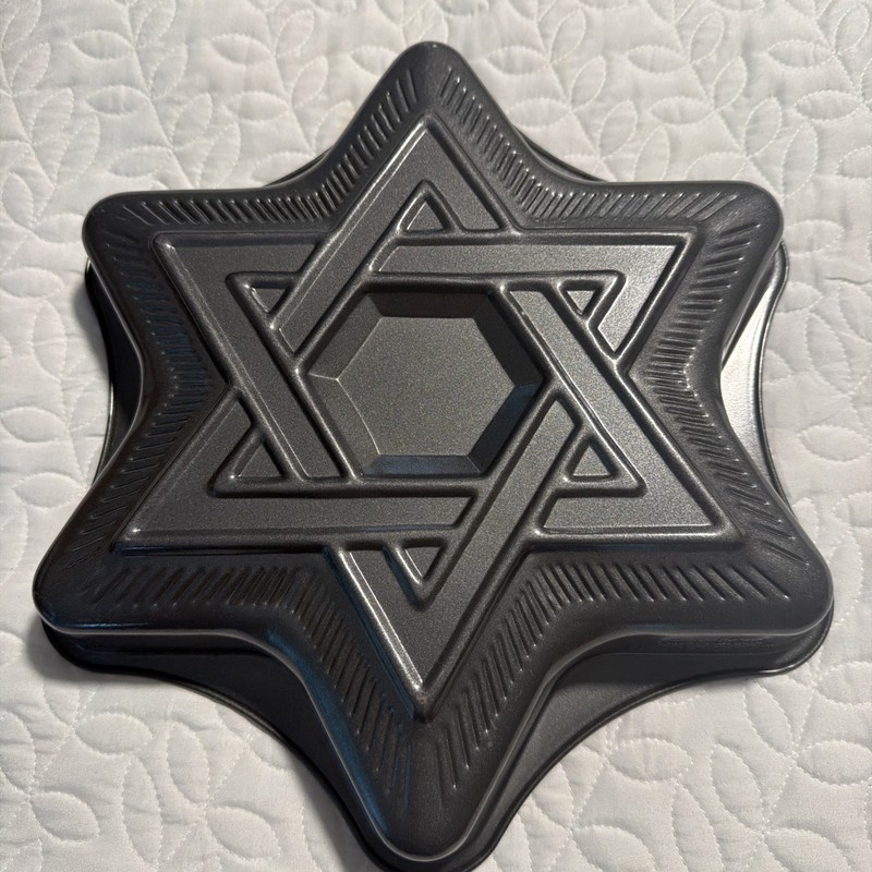 2001 The Kosher Cook Star Of David Cake Pan Baking FAST SHIP gallery
