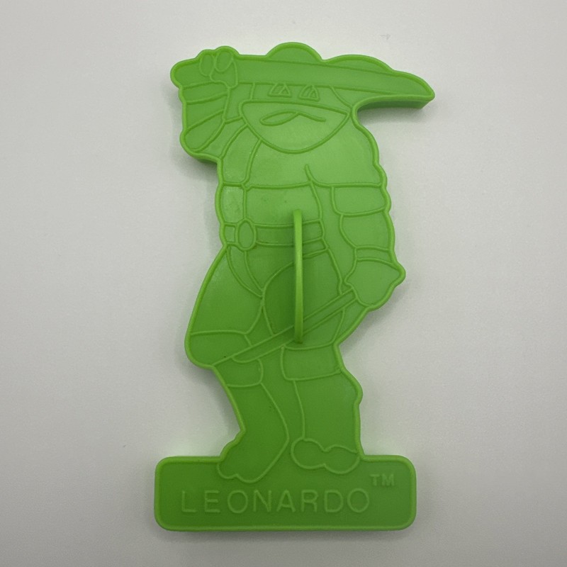 TEENAGE MUTANT NINJA TURTLES - Vtg 90s TMNT 4 Green Cookie Cutters gallery