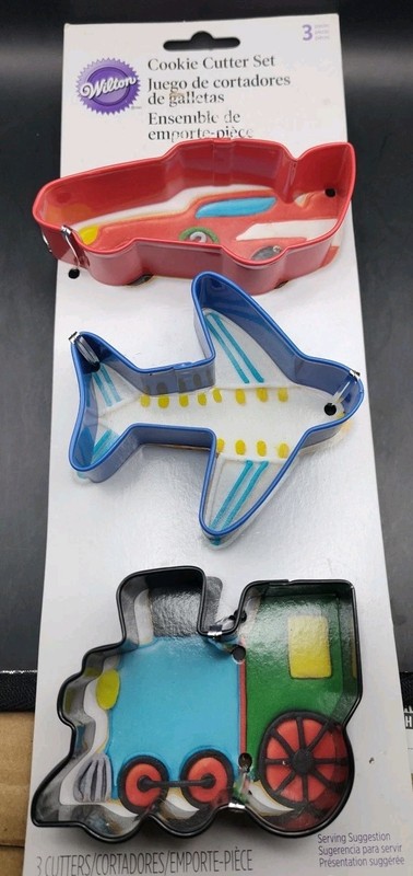 Wilton Cookie Cutters, Transportation Themed - NEW gallery
