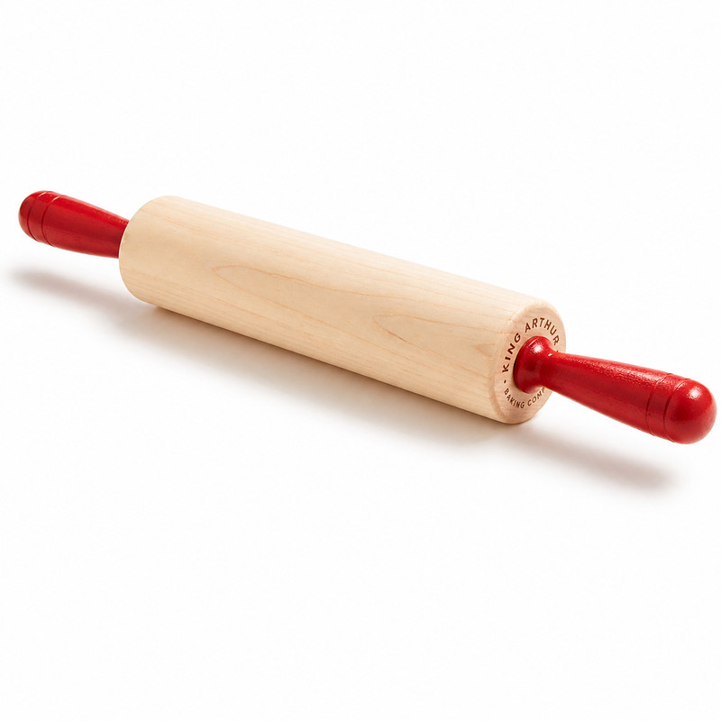King Arthur Baking Maple Rolling Pin wood Made in USA gallery