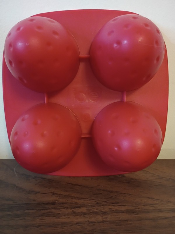Joie Red Plastic Strawberry Molds for Chocolate & Sugar Crafting-4 Count gallery