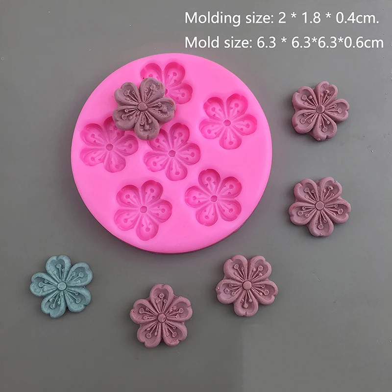 3D Silicone Chrysanthemum Sunflower Flowers Chocolate Party Cake Decoration DIY gallery