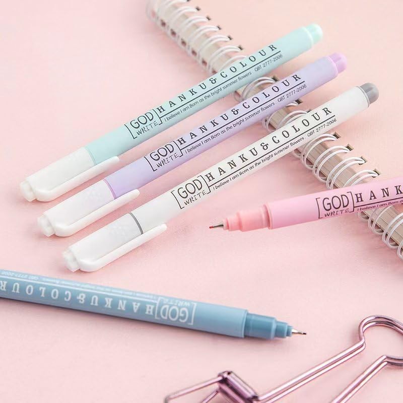 Bible Pens No Bleed Through, 8 Colors 0.38mm Fine Point Pen Set, Colored Fine gallery
