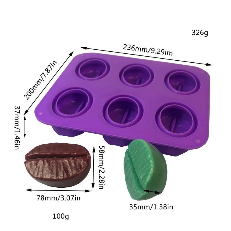 Coffee Bean Theme Molds for Chocolate Candy or Fondant Cake Decorating Tool Gift gallery