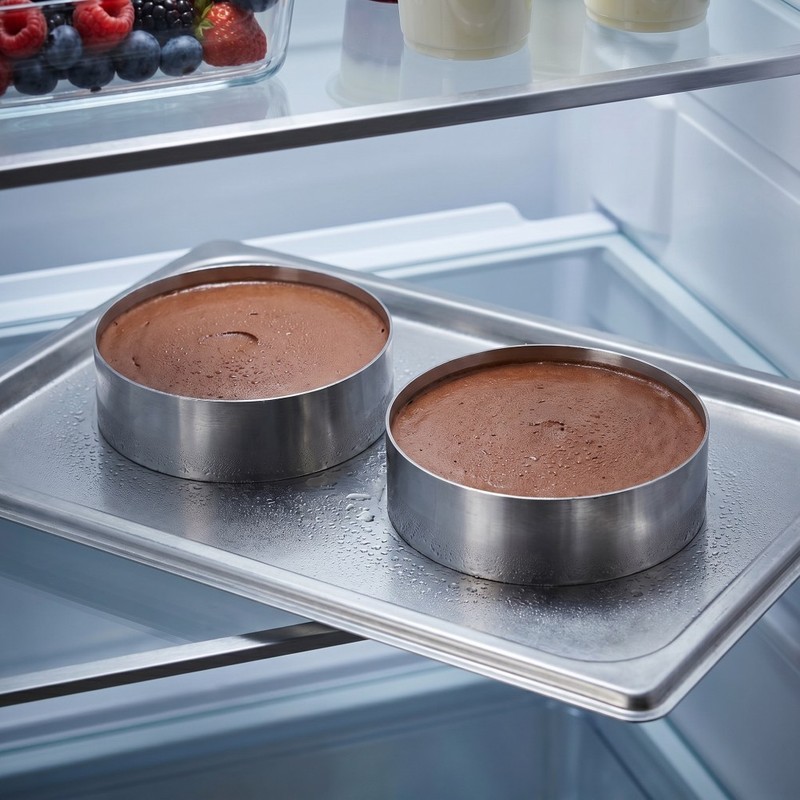 4Pcs Food Grade Stainless Steel Mini Cake Mold Set for Baking and Plating gallery