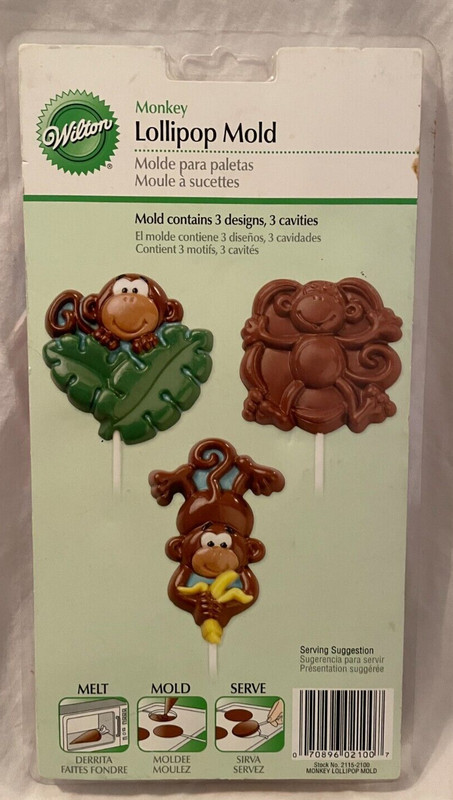 Wilton Chocolate Plastic Molds Lot of 3 gallery
