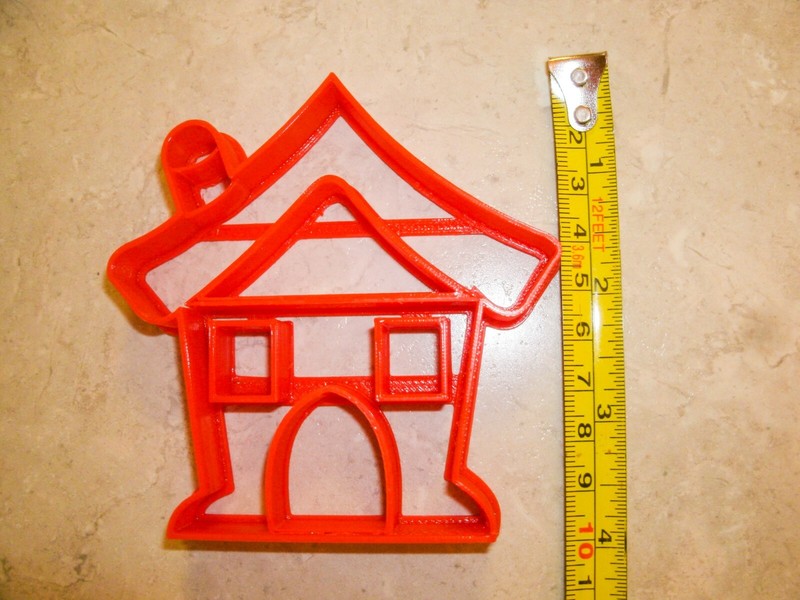 SCHOOLHOUSE SCHOOL HOUSE WHIMSICAL KIDS CARTOON STYLE COOKIE CUTTER USA PR997 gallery