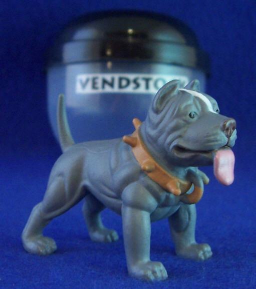 PIT BULL TERRIER #40 HOOD HOUNDS DOG FIGURE DANGLER KEYCHAIN LIGHT FAN LAMP PULL