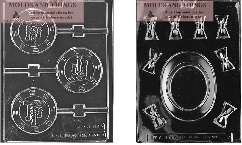 Bow & Tie Chocolate mold Top Hat Candy Mold for Father’s day Gift Graduation Pa