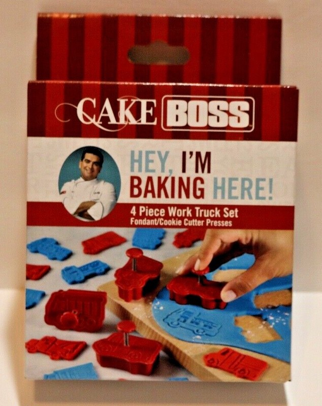 Cake Boss Hey I’m Baking Here! Work Truck Set 4 Pieces