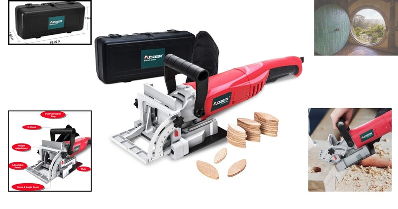 Versatile Biscuit Cutter Plate Joiner - Perfect for Professional Woodworking gallery