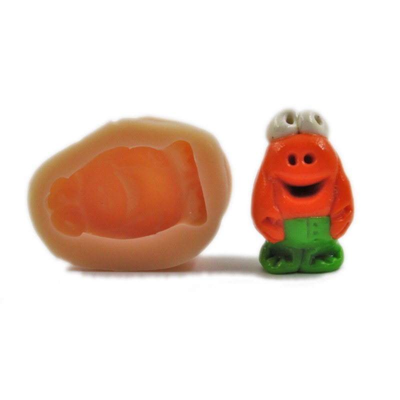 Friendly Pig Food Grade Silicone Mold Cake Decorating Tool Candy Resin Clay gallery