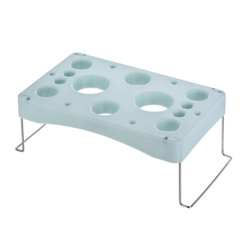 Decoration glass holder, 11.4×7.1 inch 12, blue