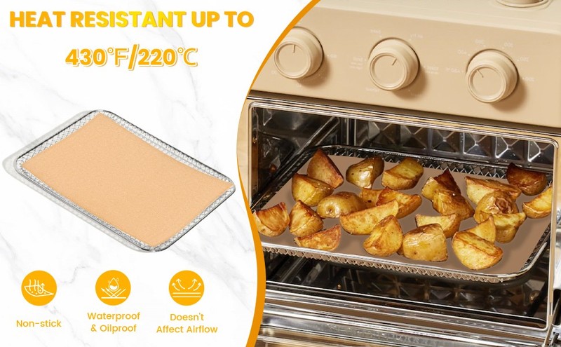 134PCS Air Fryer Liners patible with Our Place Wonder Oven 12.7 Quarts, gallery