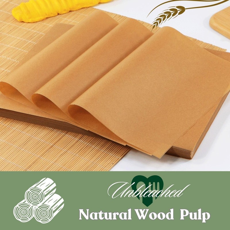 100 Pcs Parchment Paper Baking Sheets, 10x14 Inches Non-Stick Precut Baking P... gallery