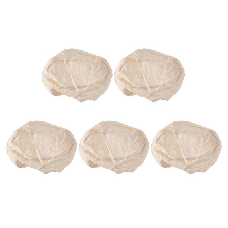 5 Pcs Bread Baking Basket Cloth Covers Fermentation Liners for Pastry Making gallery