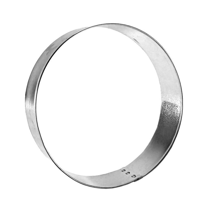 Circle 4” Biscuit Round Cookie Cutter Metal – Made in the USA