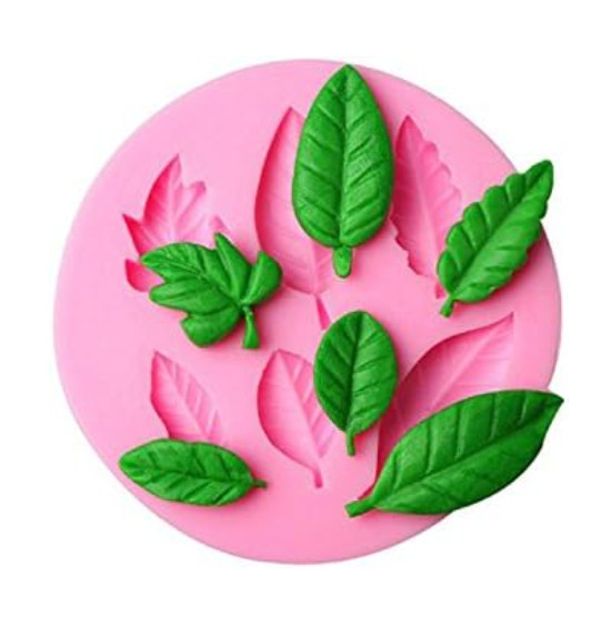 3D Leaves Fondant Chocolate Silicone Molds Candy Sugar craft Cake Mold New