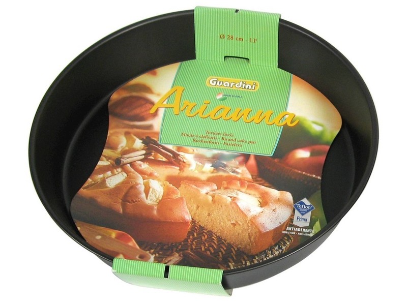 Guardini Round Baking Pan Smooth Surface 28 Cm 230 °C