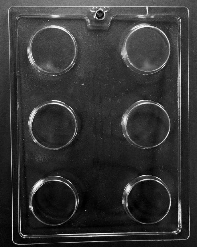 AO138 Plain Cookie Chocolate Candy Mold with Exclusive Molding Instructions gallery