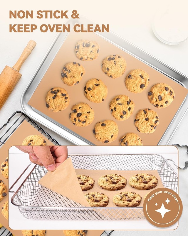 125PCs Air Fryer Parchment Paper Liners patible with Our Place Lar gallery