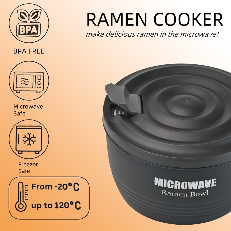 Large Ramen Bowl, Ramen Noodle Bowls Microwavable,Ramen Bowl Microwavable 45 Oz, gallery