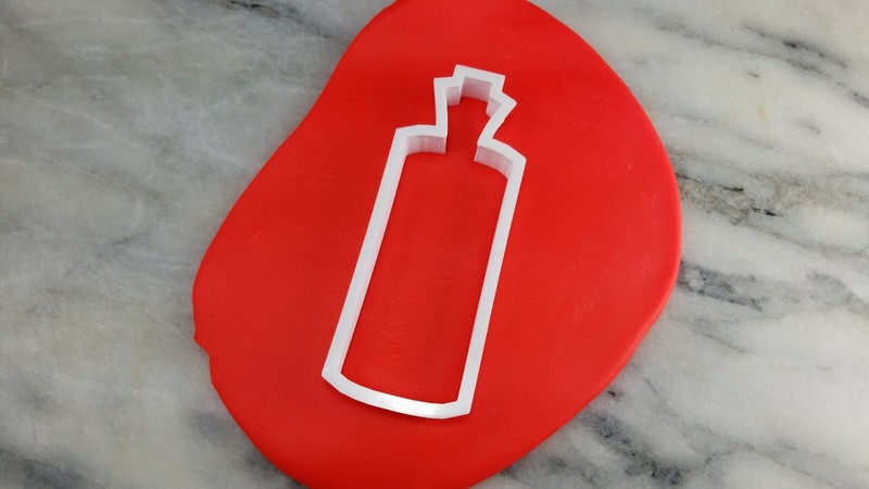 Firecracker Cookie Cutter 2-Piece, Outline & Stamp #1 Firework 4th of July Star gallery