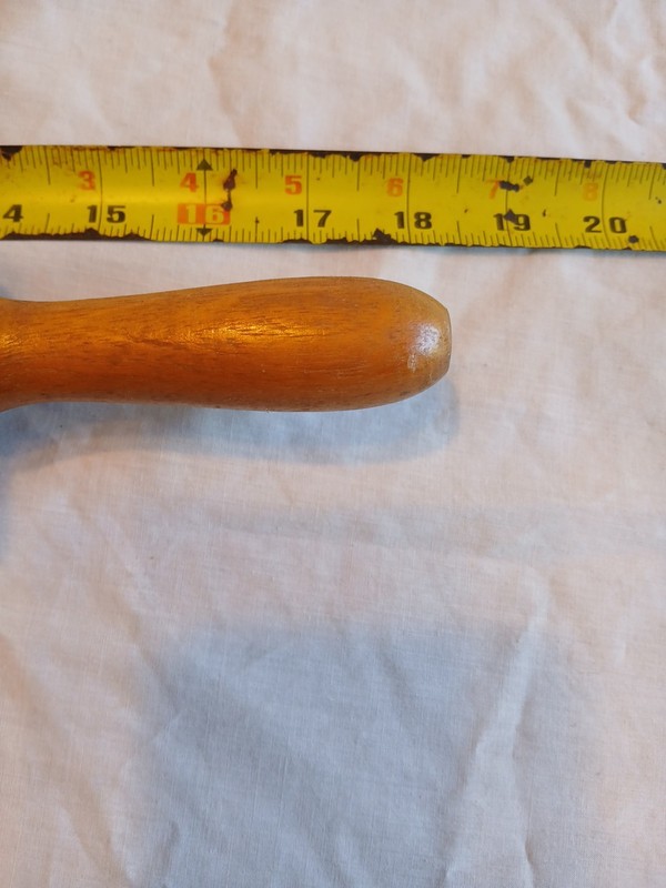 Heavy Granite Marble Stone Rolling Pin Easy Grip Wood Handles Gourmet Dark Gray gallery