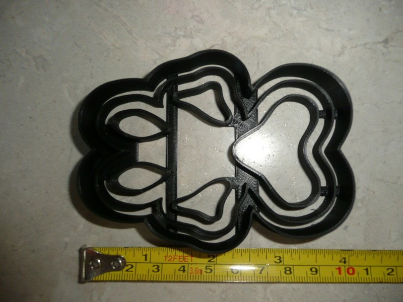 PAW PRINT PET ANIMAL DETAILED COOKIE CUTTER MADE IN USA PR4772 gallery