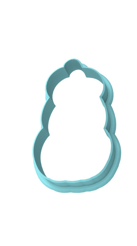 Pumpkins Stacked Cookie Cutter & Stamp | Halloween Fall Ghourds Pumpkin Tower gallery
