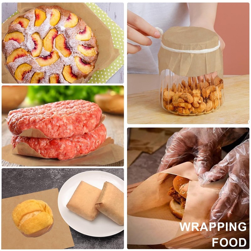 Air Fryer Liners Disposable Parchment Paper Sheets, 8 Inch Unbleached Baking ... gallery