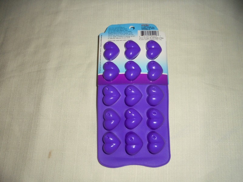 HEART SHAPE CANDY CHOCOLATE NON-STICK MOLD BY ARTSKILLS - 30 MOLDS gallery