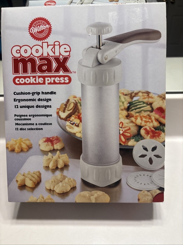Wilson Cookie Press Simple Success with 12 Disks New in Box
