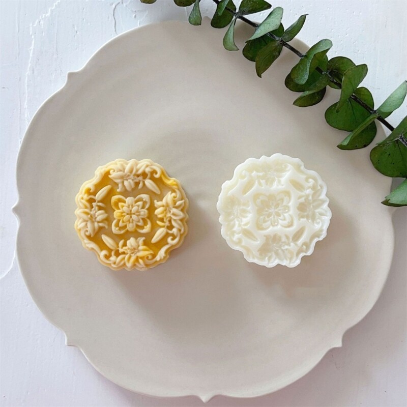 Mung Bean Cake Model Printed with Embossed Ice-skin Pastry Baking Grinding Tool gallery