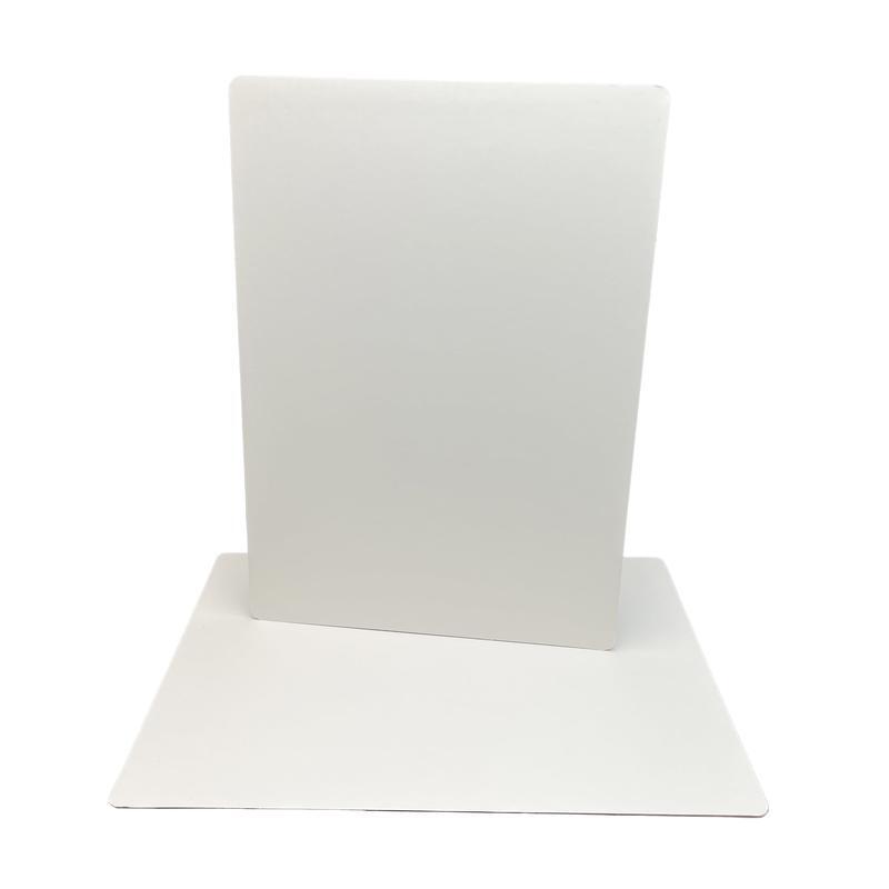 White Cake Boards Set of 5 Sturdy Corrugate Grease Proof 14x19 Inch Desserts New gallery