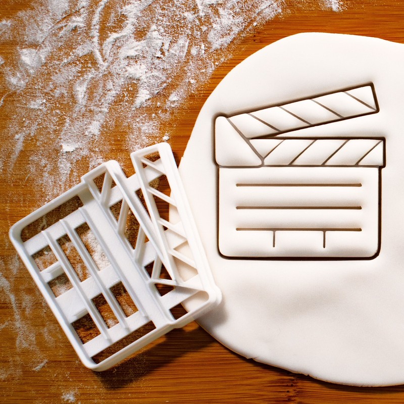 Movie Reel, Video Camera, Clapboard Cookie Cutters Set - director film cinema gallery