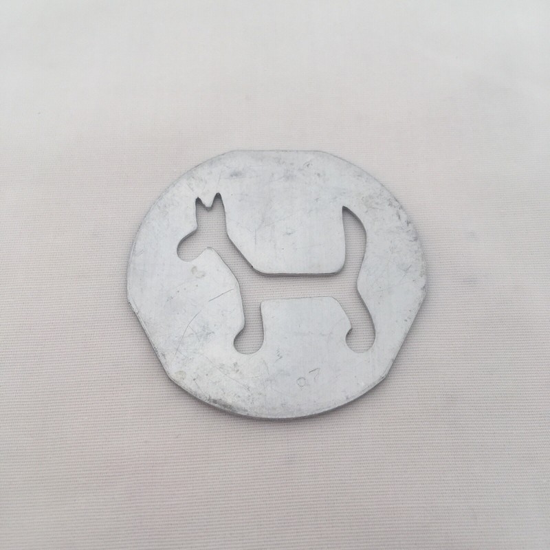 Vintage Mirro Cookie Pastry Press “Dog” Plate Disc Replacement Part – #28