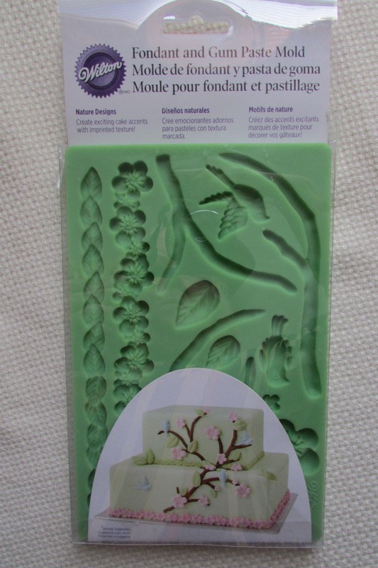 New! Wilton Fondant Gum Paste Mold Nature Designs flower leaf branch gallery