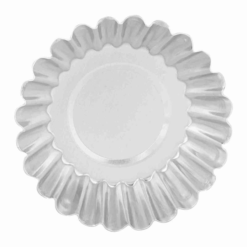 10Pcs Aluminum Alloy Egg Tart Mold Baking Tools 70mm Bakeware Mould Kitchen DSO gallery
