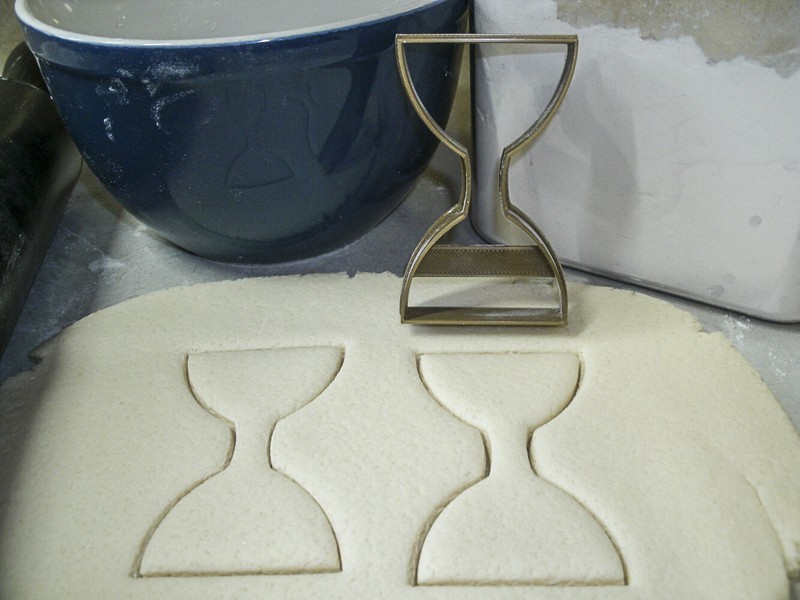 HOURGLASS SANDGLASS SAND TIMER CLOCK MEASURE BAKING TOOL COOKIE CUTTER USA PR856 gallery