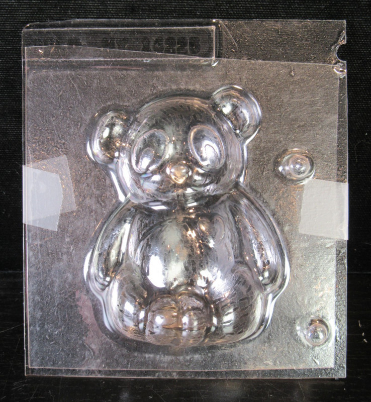 3 3D Chocolate Candy Molds Rooster, Ducky, Teddy Bear East Coast gallery