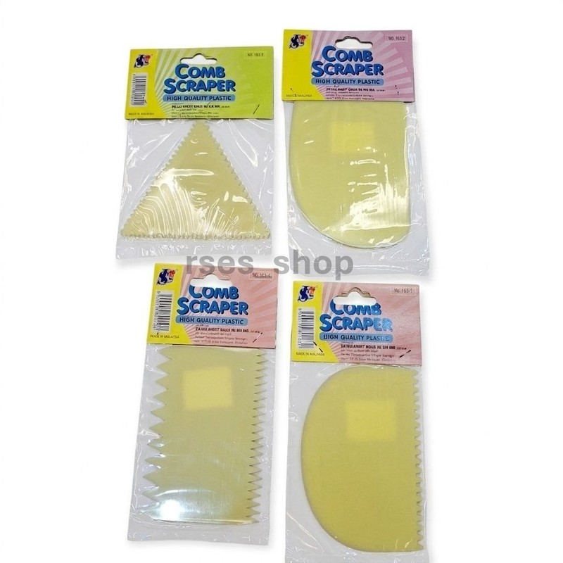 Pastry Cutter Cake Scraper Baking Decorating 4 Pcs Cream Spatula gallery