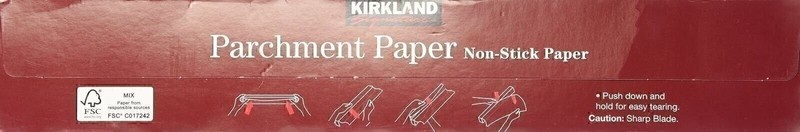 Kirkland Signature Parchment-1pk Non Stick Parchment, 1 Pack, Clear gallery