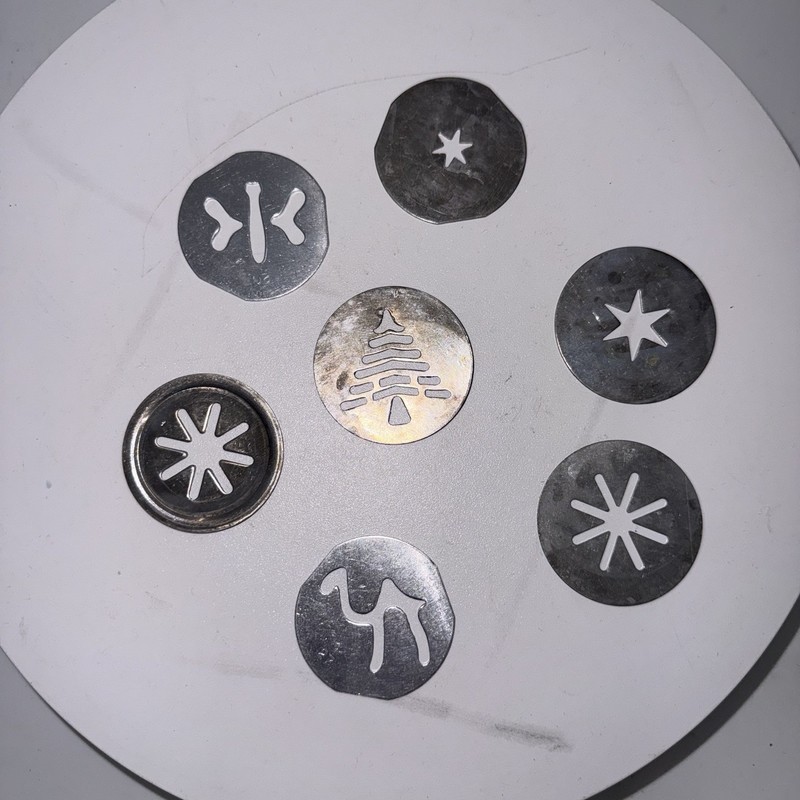 Variety Of Cookie Press Discs