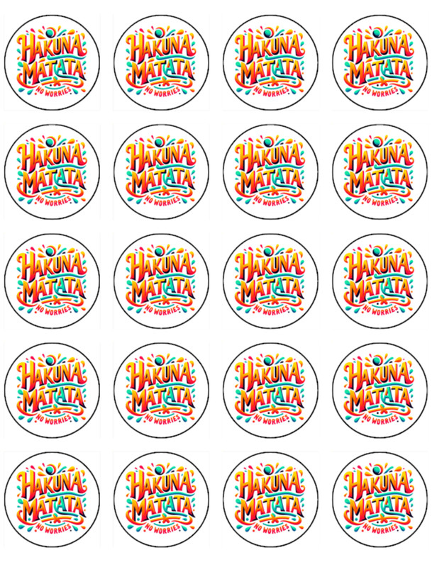 Lion King Edible Wafer Cupcake Toppers – Jungle Birthday Party Cake Decorations gallery