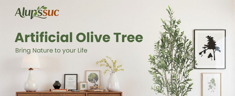 6ft Olive Trees Artificial Indoor & Outdoor, Faux Olive Tree with gallery
